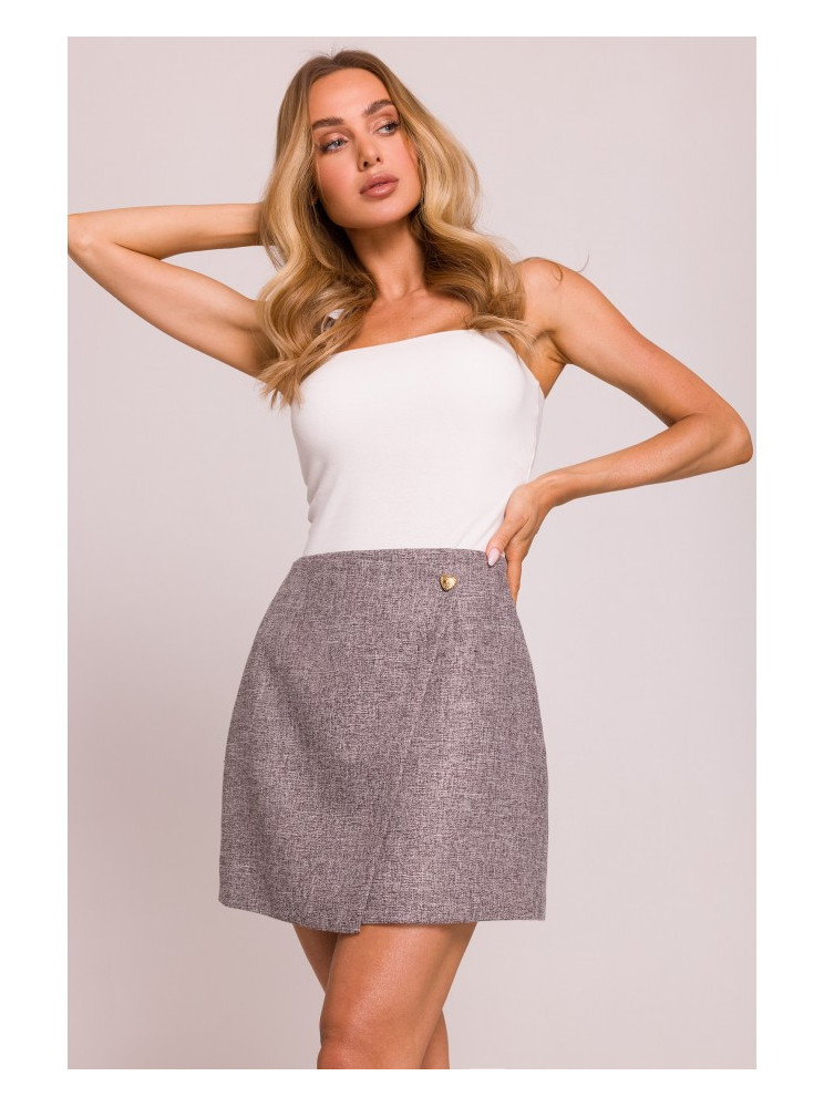 M854 Mini sijonas - grafito