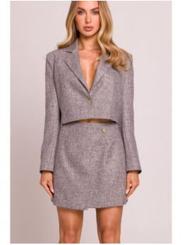 M854 Mini sijonas - grafito