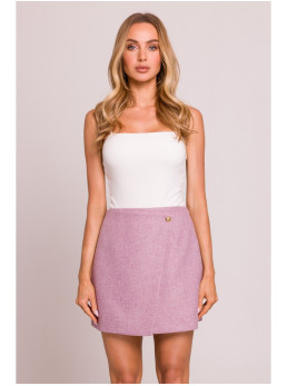 M854 Mini sijonas - marsala