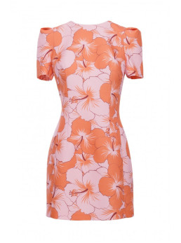 M856 Margaspalvė mini suknelė – 1 modelis - spalva