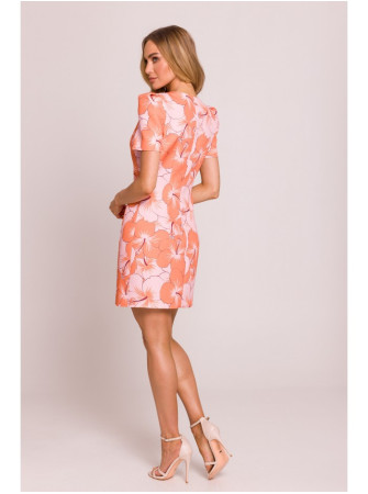 M856 Daugiaspalvė mini suknelė - spalva