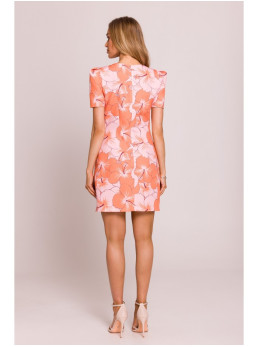 M856 Margaspalvė mini suknelė – 1 modelis - spalva