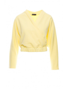 B292 Apgaubiantis džemperis - lemon