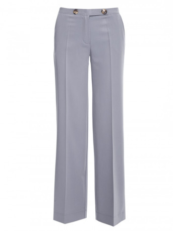 K114 Classic straight-leg trousers - dove grey