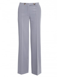 K114 Classic straight-leg trousers - dove grey