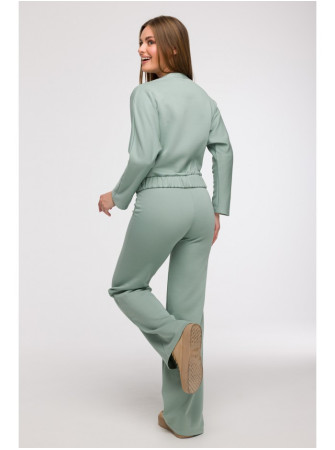 B292 Apgaubiantis džemperis - mėtinė