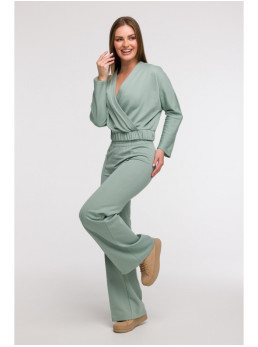 B292 Apgaubiantis džemperis - mėtinė