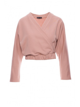 B292 Apgaubiantis džemperis - mocca