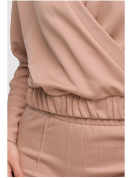 B292 Apgaubiantis džemperis - mocca