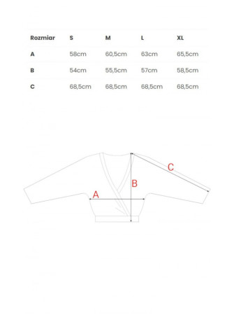 B292 Apgaubiantis džemperis - vanilla