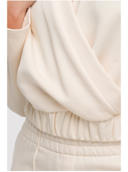 B292 Apgaubiantis džemperis - vanilla