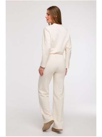 B292 Apgaubiantis džemperis - vanilla