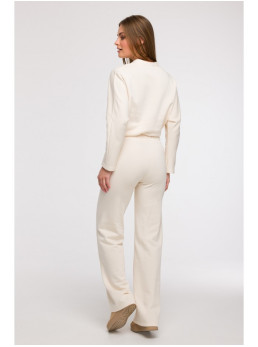 B292 Apgaubiantis džemperis - vanilla