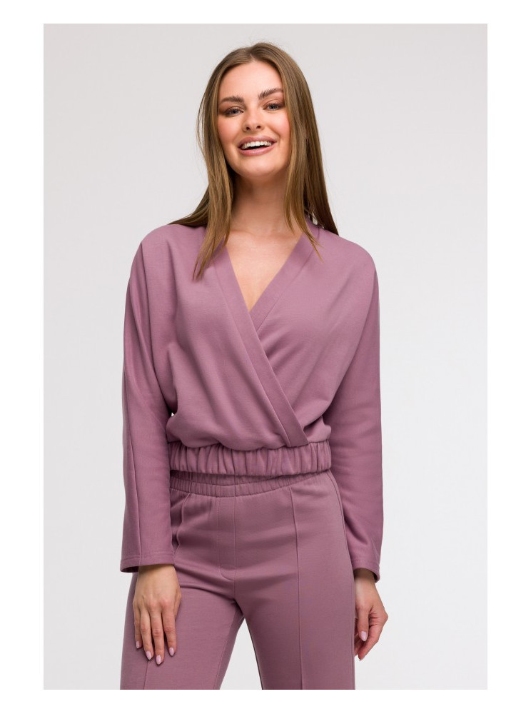 B292 Apgaubiantis džemperis - viržių