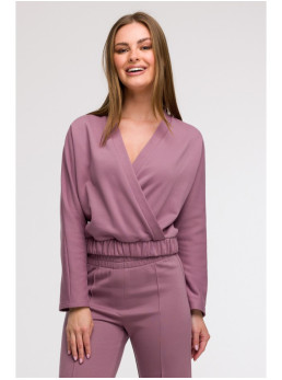 B292 Apgaubiantis džemperis - viržių