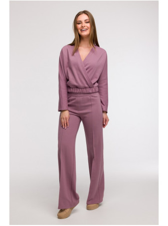 B292 Apgaubiantis džemperis - viržių