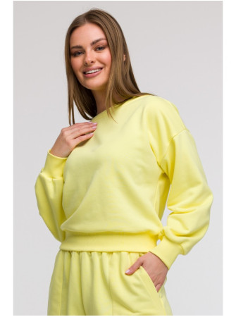 B293 Atvira nugara palaidinė - lemon