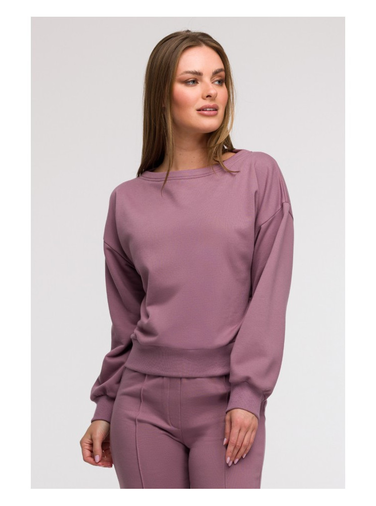 B293 Džemperis atvira nugara - viržių