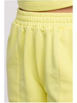 B295 Šortai su kišenėmis - lemon