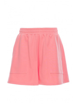 B295 Šortai su kišenėmis - koralinė