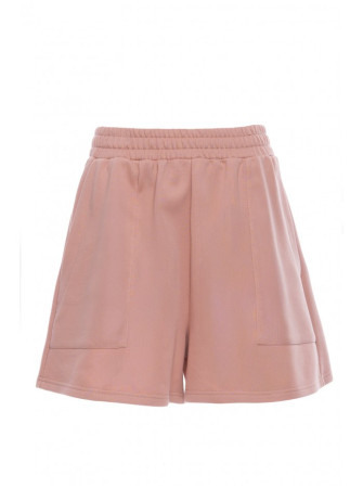 B295 Šortai su kišenėmis - mocca