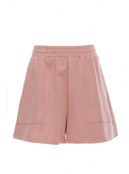 B295 Šortai su kišenėmis - mocca