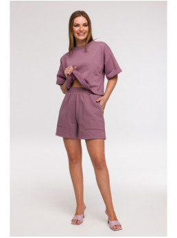 B295 Šortai su kišenėmis - viržių