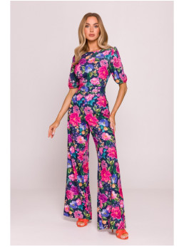 M857 Atvira nugara kombinezonas – 1 modelis - spalva