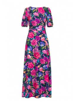 M858 Ilga suknelė atvira nugara - spalva