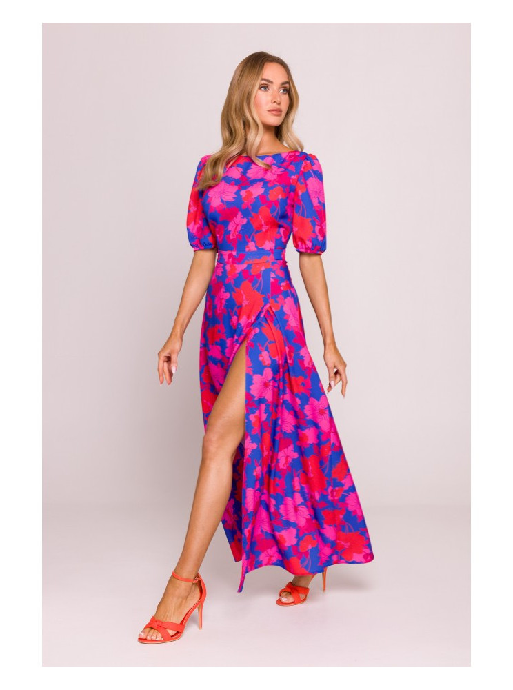 M858 Ilga suknelė atvira nugara - modelis 2 - spalva