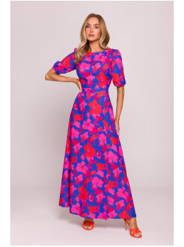 M858 Ilga suknelė atvira nugara - modelis 2 - spalva