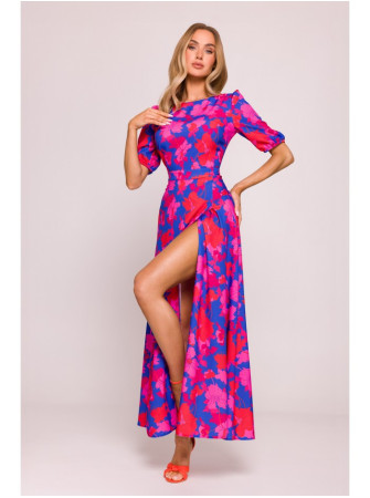 M858 Ilga suknelė atvira nugara - modelis 2 - spalva