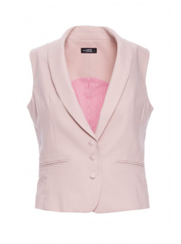 M859 Džinsinis liemenė - smėlio