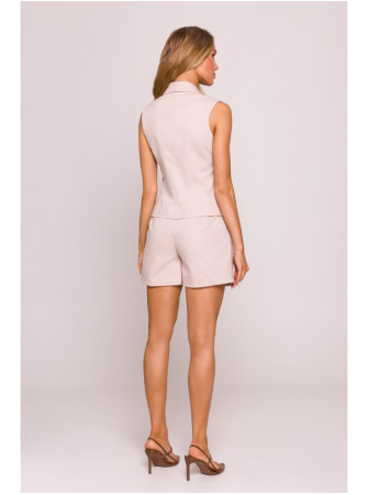 M859 Džinsinis liemenė - smėlio