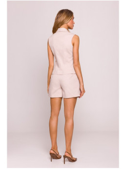 M859 Džinsinis liemenė - smėlio