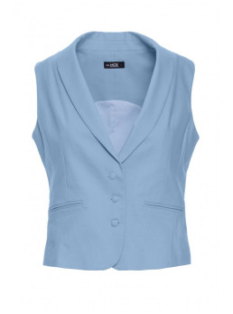 M859 Džinsinis šviesiai mėlynas švarkelis - šviesiai mėlyna