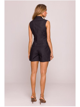 M859 Džinsinė liemenė - grafito