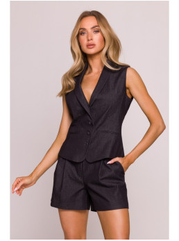 M859 Džinsinė liemenė - grafito