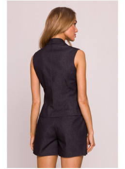 M859 Džinsinė liemenė - grafito