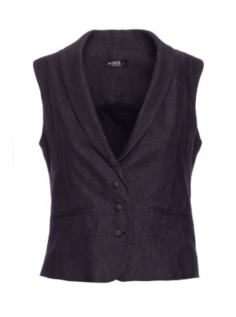 M859 Džinsinė liemenė - grafito