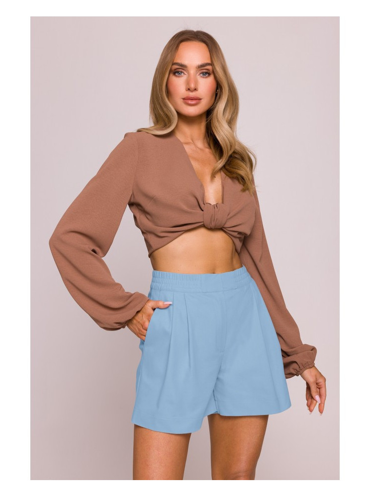 M860 Džinsiniai šortai - šviesiai mėlyna