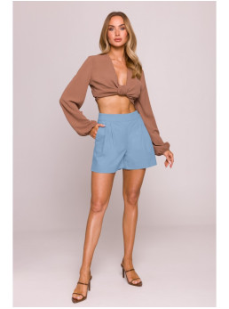 M860 Džinsiniai šortai - šviesiai mėlyna