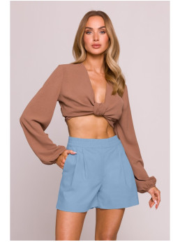 M860 Džinsiniai šortai - šviesiai mėlyna