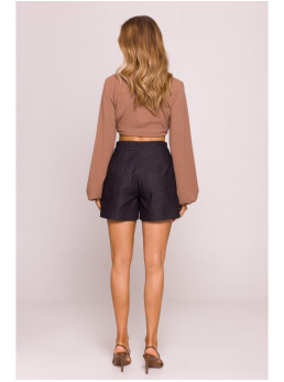 M860 Džinsiniai šortai - grafito