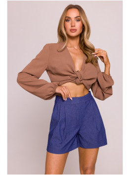 M860 Džinsiniai šortai - mėlyna