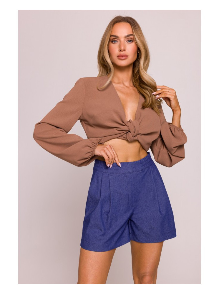 M860 Džinsiniai šortai - mėlyna