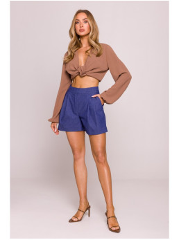 M860 Džinsiniai šortai - mėlyna