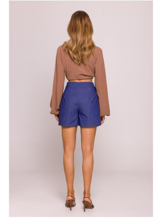 M860 Džinsiniai šortai - mėlyna