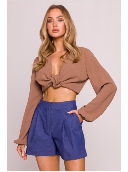 M860 Džinsiniai šortai - mėlyna