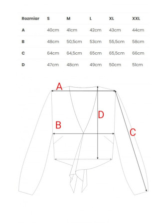 M861 Suraišomas trumpas viršus - crepe pink